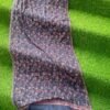 Jaldar Sozni Cashmere Stole — Dark Navy blue with Rose pink