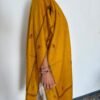 Botidar Sozni Pashmina Stole — Saffron golden