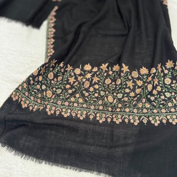WhatsApp Image 2026-09-10 at 6.17.10 AM (1) Paldar Sozni Pashmina Stole — Black