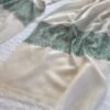 Paldar Sozni Pashmina Stole — Natural ivory off-white
